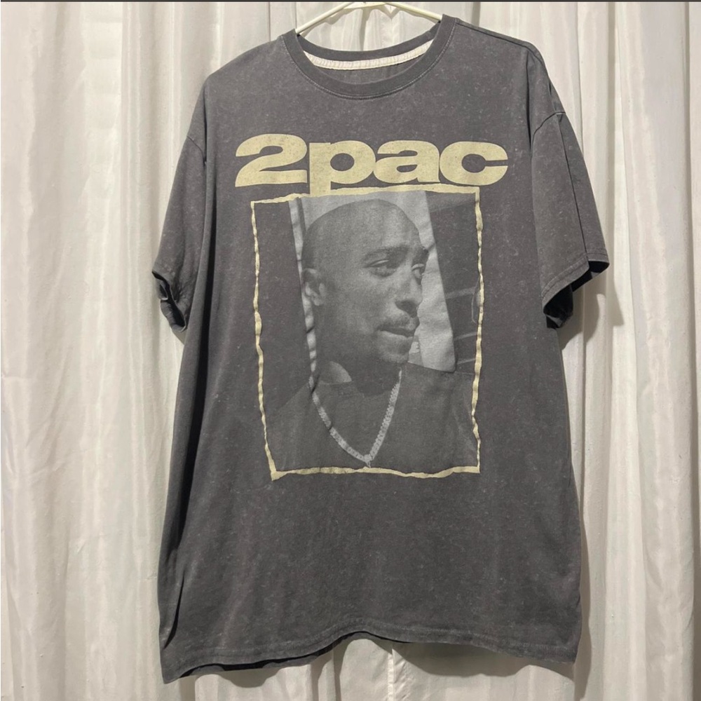 2Pac Graphic Tee -oversized